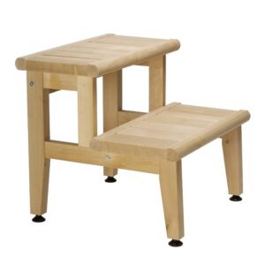 Nousujakkara 550X765 mm 2-Askel. tervaleppä