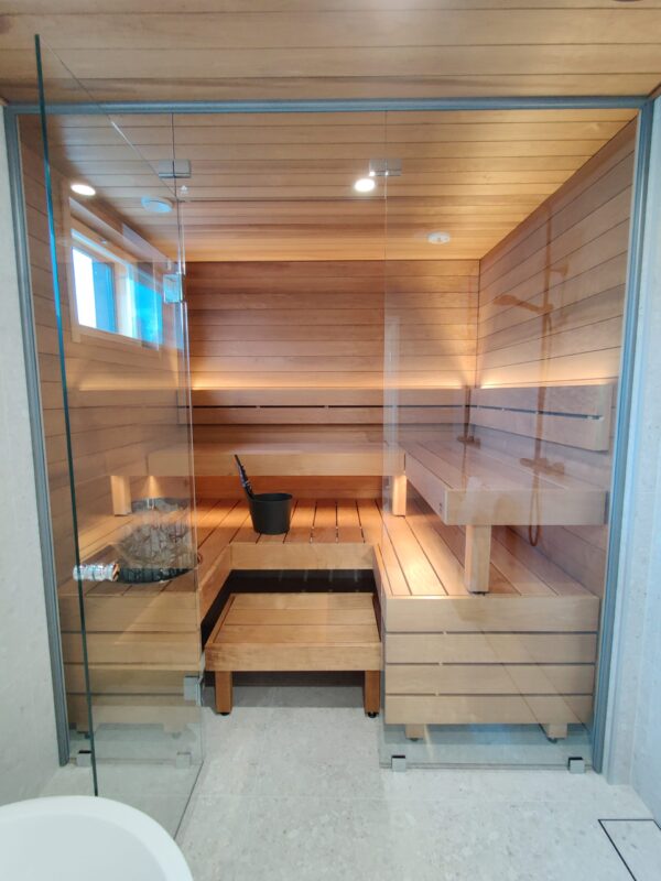 Heat-treated tarred alder panel 15x120 mm, STS-pointed - Image 4