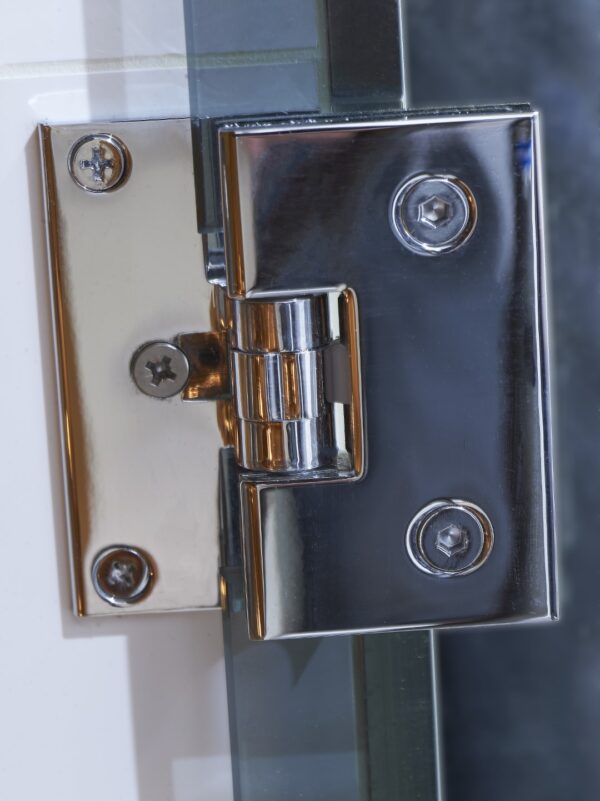 Frameless glass door, Bronze - Image 3
