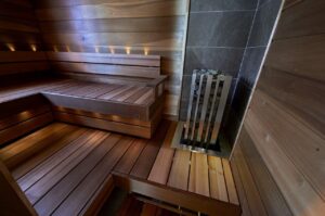 sauna panel