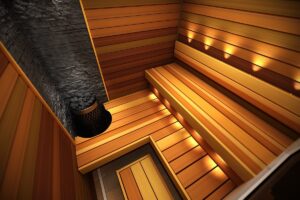 Relax_laude_jattilaistui_lauteet_saunan_panels_lamp-clad magnoliaRelax_laude_jattilaistui_lauteet_saunan_panels_lamp-clad magnolia, sauna panel