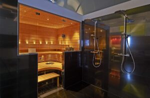 sauna lighting