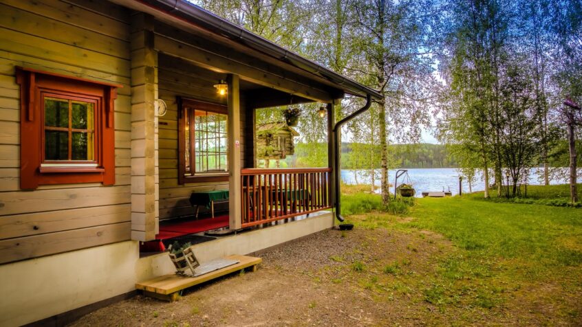 The perfect Midsummer sauna moment