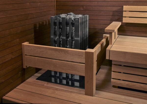 Heater railing Relax, L-model for foot baths