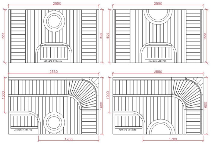 Stoves for sauna