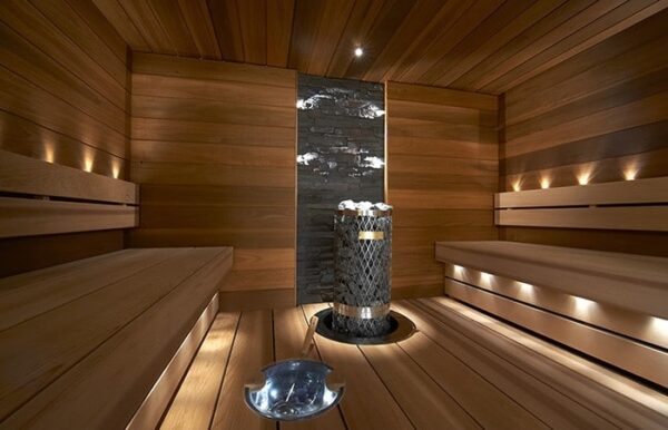Table lamp, 32 -fibre, sauna lamp for opposite seated ceiling