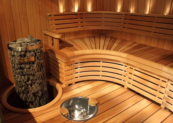 Sun Sauna’s exhibition stand from 2010