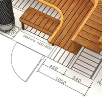 Sauna ceilings