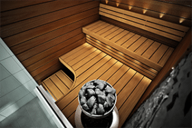 Sun Sauna ceilings, 3D image