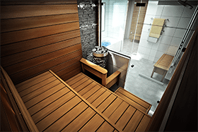 Sun Sauna ceilings, 3D image