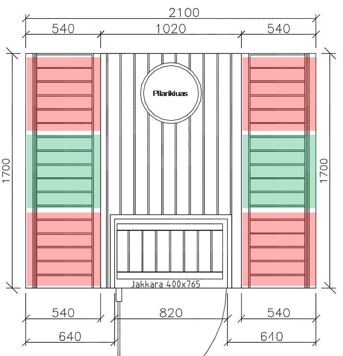 opposite shelf, too small space