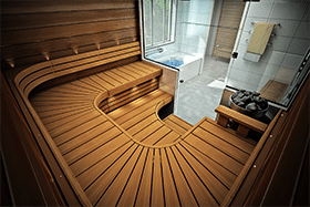 Sun Sauna ceilings, 3D image