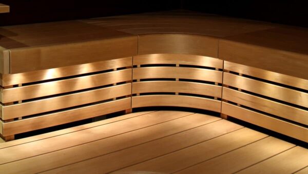 Table lamp, 32 -fibre, sauna lamp for opposite seated ceiling - Image 2