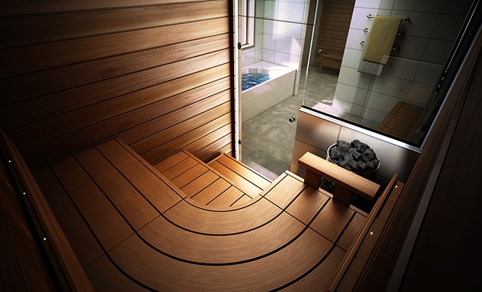 New Sun Sauna table model – Wave