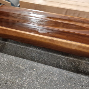 Poistotuote: Pukuhuoneen penkki 555x1450 mm, öljytty