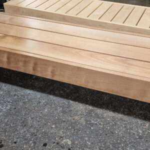 Poistotuote: Penkki 500x1945 mm, lämpöhaapa