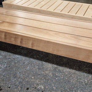 Poistotuote: Penkki 500x1945 mm, lämpöhaapa