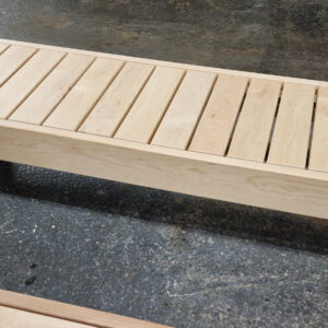 Poistotuote: Penkki 450*1480 mm, tervaleppä