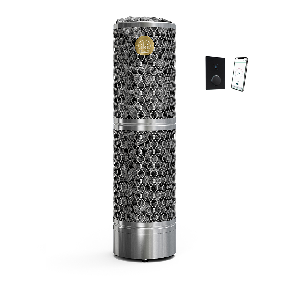 Pilari-IKI 10 kW sähkökiuas, UKU GB WiFi ohjauskeskus