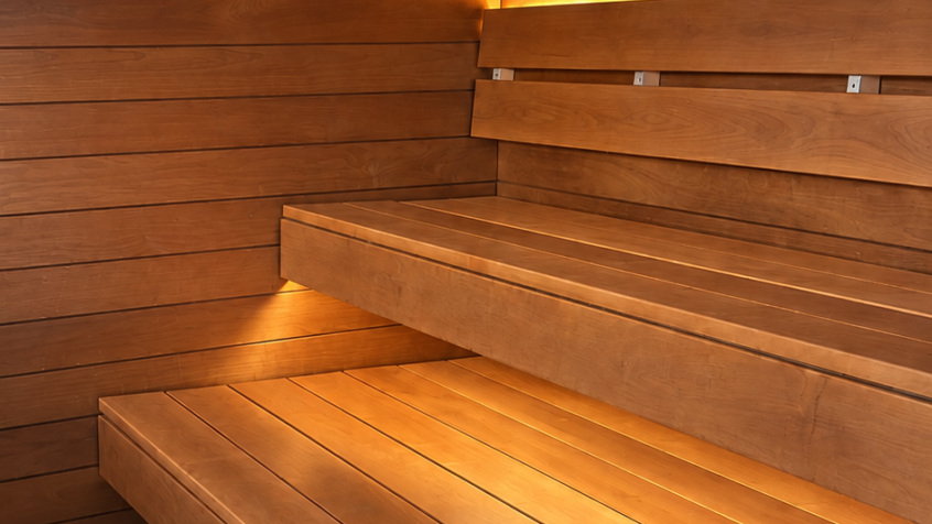 Erikoisempi saunaprojekti Italiassa – sauna vanhan sikalan tiloihin